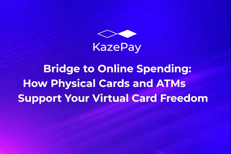 Bridge to Online Spending: How Physical Cards and ATMs Support Your Virtual Card Freedom 1 bridge to online spending 1