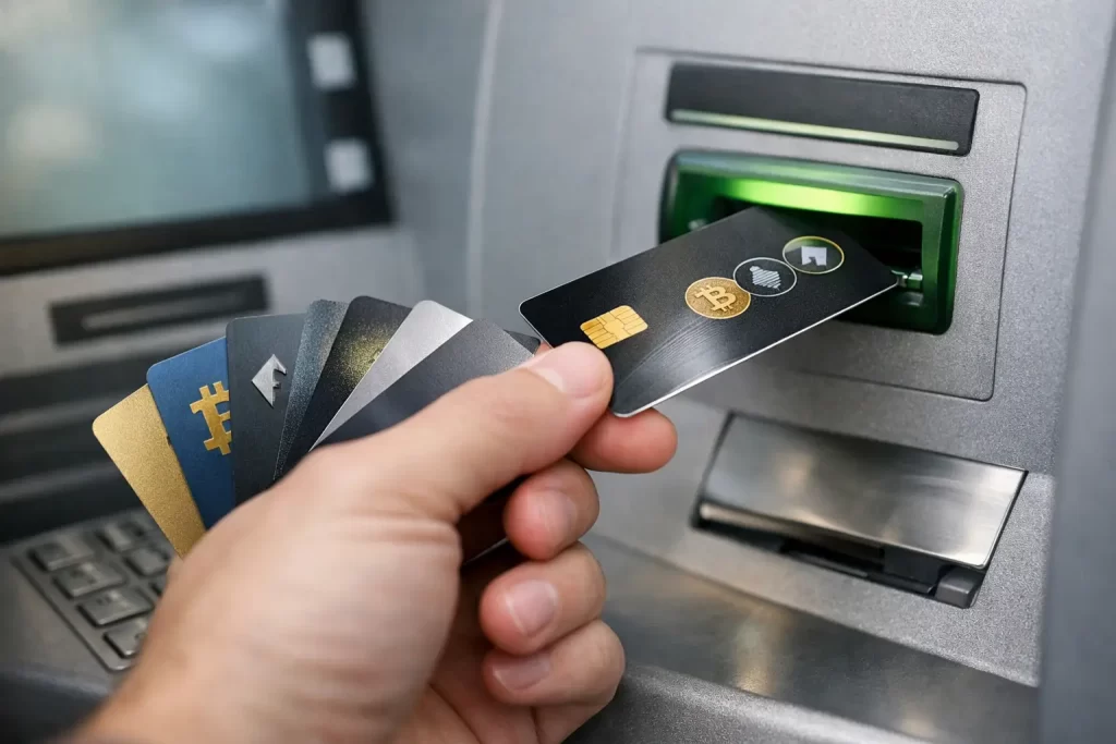 7 Best Crypto Cards for ATM Access