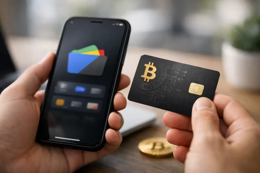 How to Add Crypto Card to Google Wallet