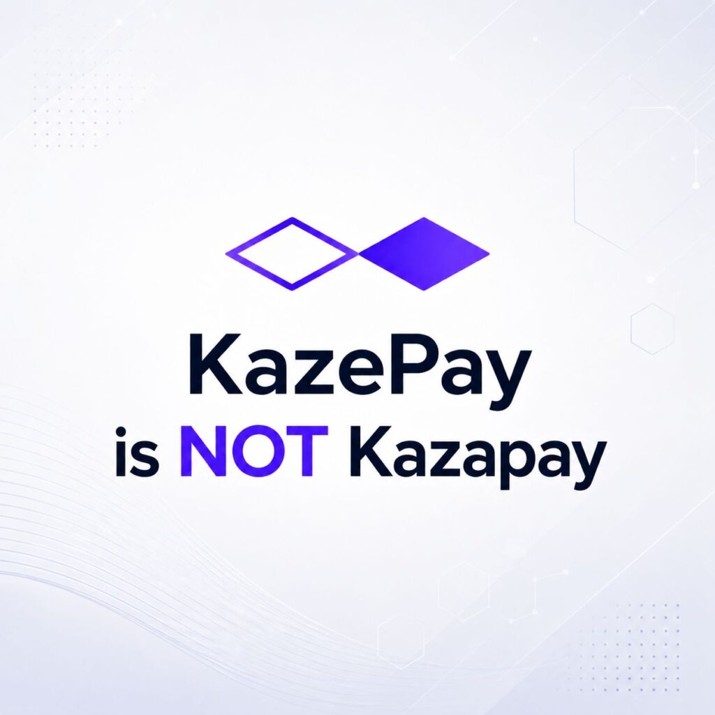 KazePay is not Kazapay
