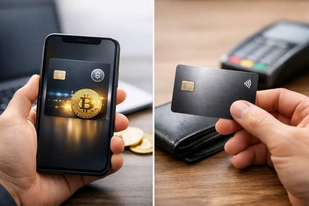 Virtual Crypto Card vs Physical Card